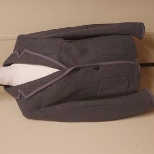 Banana Republic Classic Black Wool Blazer